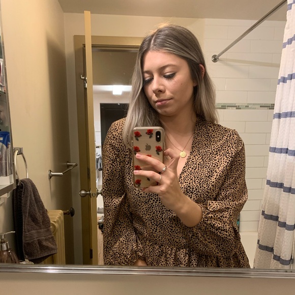 Oversized brown spotted dress from Petal and Pup - Picture 2 of 4